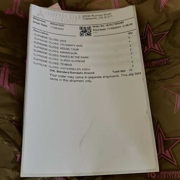 Jeffree Star cosmetics supreme gloss in queen supreme - Picture 12 of 12